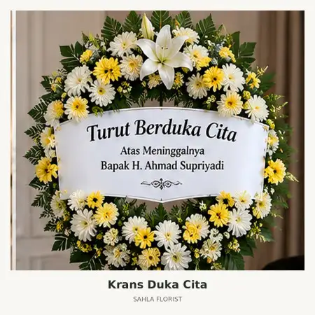 Krans Bunga Duka Malaka